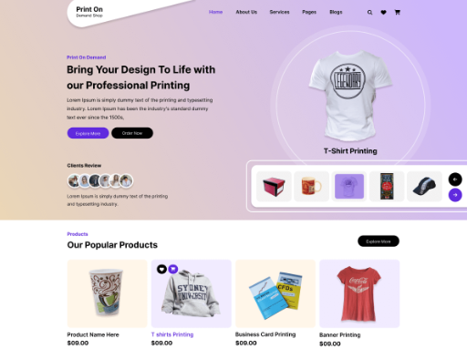 Print Demand Shop